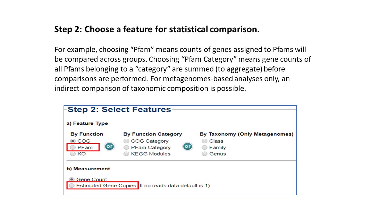 Choose a Feature